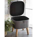 Пуф Leather with a snap варинант исполнения - 3 | Loft Concept в Москве