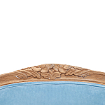 Кресло Ava Classical Armchair light blue velour варинант исполнения - 4 | Loft Concept в Москве