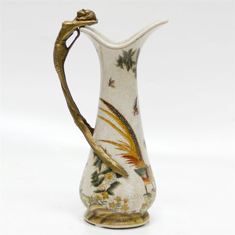 Кувшин Long Tail Bird Мульти Бронза в Москве | Loft Concept 