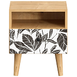 Прикроватная тумба с изображением на ящике Elise Nightstand варинант исполнения - 19 | Loft Concept в Москве