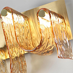 Бра волнистой формы из фактурного стекла Big Wave варинант исполнения - 8 | Loft Concept в Москве