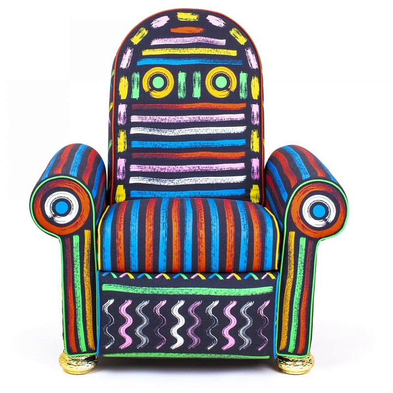 Кресло Seletti Lazy Painter Azteca