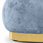 Длинный овальный пуф Ambrose Soft Oval Pouf варинант исполнения - 7 | Loft Concept в Москве