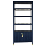 Стеллаж со стеклянными полками Elsa Dreams Blue варинант исполнения - 9 | Loft Concept в Москве