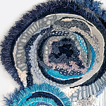 Текстильный Арт-объект ручной работы Galaxy варинант исполнения - 2 | Loft Concept в Москве