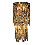 Бра с каскадом из прозрачного хрусталя и корпусом золотого цвета Constant Sparks варинант исполнения - 7 | Loft Concept в Москве