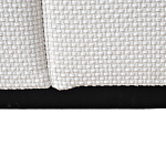 Дизайнерское кресло мягкое с обивкой из рогожки кремового цвета Decoration of Everything варинант исполнения - 3 | Loft Concept в Москве