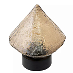 Настольный светильник с янтарным рельефным плафоном Lamp with Frozen Glass Effect варинант исполнения - 1 | Loft Concept в Москве