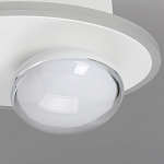 Бра овальной формы белого цвета с 2-мя лампами Lunar Pebbles варинант исполнения - 6 | Loft Concept в Москве