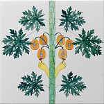 Плитка дизайнерская с рисунком Бритва варинант исполнения - 2 | Loft Concept в Москве