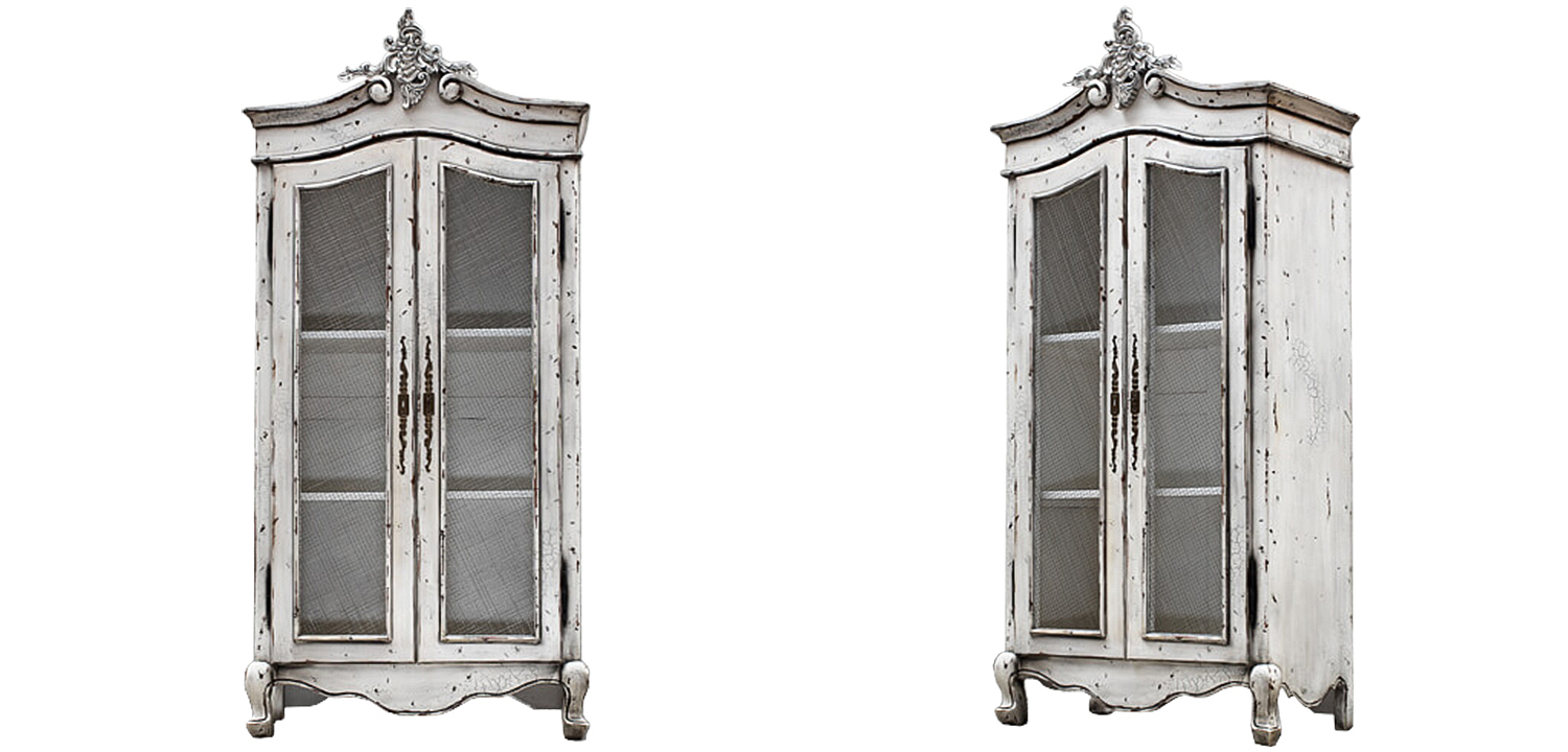 Шкаф Air White Vintage Wardrobe Шкаф Air White Vintage Wardrobe - Loft-Concept в Москве