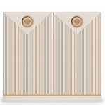 Комод с фактурными дверцами Satin Furniture варинант исполнения - 4 | Loft Concept в Москве