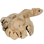 Статуэтка из дерева ящерица Animals of the World варинант исполнения - 5 | Loft Concept в Москве