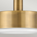 Подвесной светильник цилиндрический с белым плафоном Hinkley варинант исполнения - 10 | Loft Concept в Москве