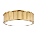 Потолочный светильник с гофрированным абажуром цвета латунь Millennium варинант исполнения - 1 | Loft Concept в Москве