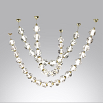 Подвесной светильник из прозрачных шаров Bubbles Bocci варинант исполнения - 3 | Loft Concept в Москве