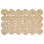 Ковер прямоугольный из джутовой основы Tight bundles варинант исполнения - 1 | Loft Concept в Москве