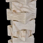 Торшер из натурального камня Stone Constructor варинант исполнения - 3 | Loft Concept в Москве