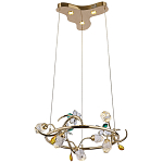 Люстра с хрустальными плафонами и декором Alvere Crystal Chandelier 6 варинант исполнения - 2 | Loft Concept в Москве