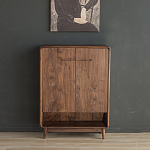 Комод в прихожую для хранения обуви Moon Walnut Furniture варинант исполнения - 1 | Loft Concept в Москве