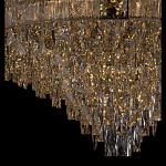 Люстра с каскадом из прозрачного хрусталя Constant Sparks варинант исполнения - 13 | Loft Concept в Москве