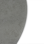 Стол обеденный с серой овальной столешницей из керамики на четырех деревянных ножках Gray Ceramics варинант исполнения - 4 | Loft Concept в Москве