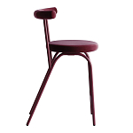 Стул полубарный «Рогалик» варинант исполнения - 5 | Loft Concept в Москве