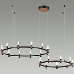 Люстра подвесная с цилиндрическими плафонами на двух круглых подвесах  Arnaut Light варинант исполнения - 3 | Loft Concept в Москве