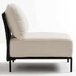 Уличное кресло Alaric Armchair Black варинант исполнения - 3 | Loft Concept в Москве