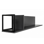 Полка навесная открытая цвета графит Strict Lines  варинант исполнения - 6 | Loft Concept в Москве