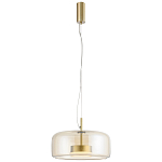 Подвесной светильник Blanton Amber Glass Hanging Lamp 38 варинант исполнения - 2 | Loft Concept в Москве
