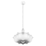Подвесной светильник с белым фигурным абажуром и мягкими волнистыми краями Cloud Motion  варинант исполнения - 2 | Loft Concept в Москве