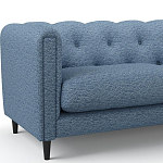 Мебельная ткань Шенилл голубой цвет 138 см T4-26 варинант исполнения - 14 | Loft Concept в Москве