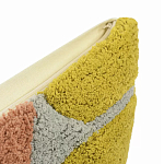 Чехол на подушку с рисунком горчичного цвета Elan Textured варинант исполнения - 5 | Loft Concept в Москве