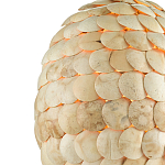 Подвесной светильник с каскадом из круглых декоративных элементов Texture Discs варинант исполнения - 1 | Loft Concept в Москве