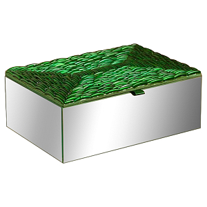 Шкатулка Green Scales Mirrored Box