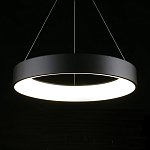 Люстра подвесная светодиодная Black Circle варинант исполнения - 1 | Loft Concept в Москве
