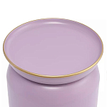 Журнальный столик круглый сиреневого цвета Noticeable Element варинант исполнения - 2 | Loft Concept в Москве