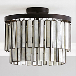 Потолочный светильник с подвесами из перламутра Unique Shine Effect варинант исполнения - 4 | Loft Concept в Москве