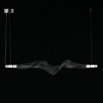 Люстра подвесная линейная Adilin Сhromium варинант исполнения - 3 | Loft Concept в Москве