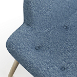 Мебельная ткань Шенилл голубой цвет 138 см T4-26 варинант исполнения - 7 | Loft Concept в Москве