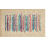 Ковер с геометрическим узором из комбинированного состава Full rhythm варинант исполнения - 1 | Loft Concept в Москве