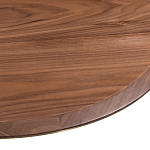 Приставной стол в шпоне ореха Elega варинант исполнения - 3 | Loft Concept в Москве