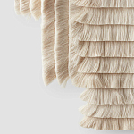 Светло-Бежевое Панно из нитей Palmas Wall Hanging варинант исполнения - 2 | Loft Concept в Москве