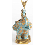 Фарфоровый подсвечник Слон с эмоцией Fluens варинант исполнения - 4 | Loft Concept в Москве