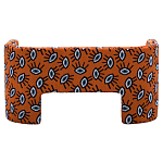 Акцентный Двухместный Диван Leela Оранжевый Орнамент варинант исполнения - 1 | Loft Concept в Москве