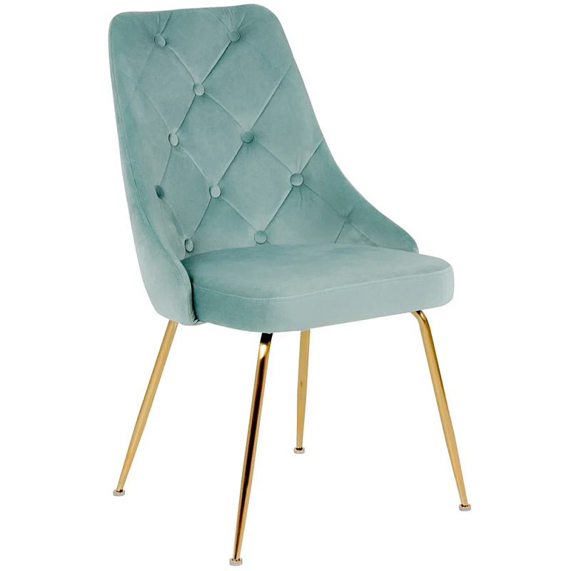      Ward Mint Velour Chair ̆    | Loft Concept 