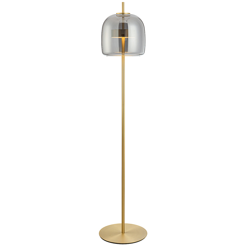  Blanton Smoky Brass Floor Lamp      | Loft Concept 