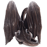 Декоративная статуэтка Дракон Dark Bronze Winged Dragon Statuette варинант исполнения - 4 | Loft Concept в Москве