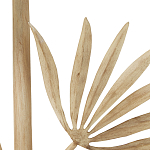 Бра с прямоугольным тканевым абажуром и каркасом в виде листьев бамбука Graceful Bamboo Branch варинант исполнения - 1 | Loft Concept в Москве